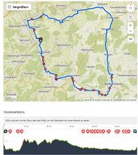E-Bike Tour am 19.03.2024 Königshofen, Gerlachsheim, Bütthard, Nassau, Weikersheim, Bad Mergentheim, Königshofen